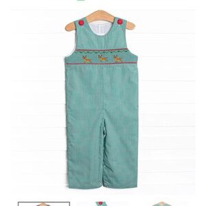 Stitchy Fish Rudolph Smocked Jon Jon